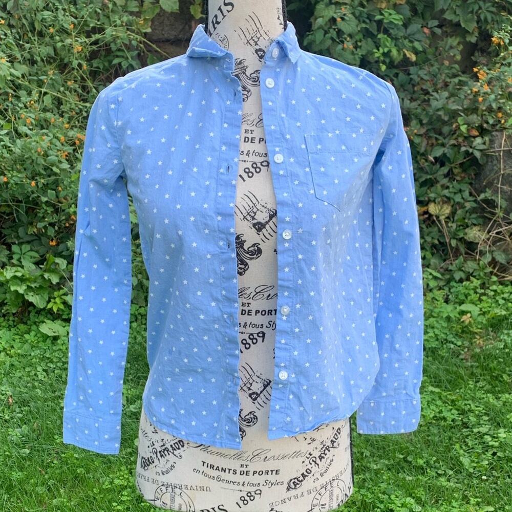 H&M Kids Button up stars long sleeve